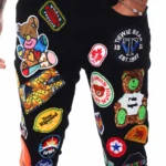 Stacked Patch Men Jeans - Image 4