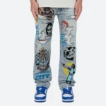 Doddle Print Jeans