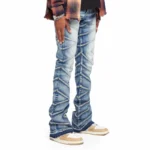 Men’s Cut Denim Jeans - Image 2