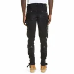 Men's Denim Tactical Cargo Pants - Image 3