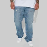 Rhude Reza Denim Double Knee Pant