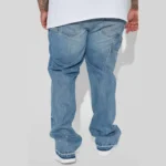 Rhude Reza Denim Double Knee Pant - Image 2