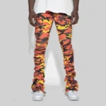Fashion Men's Camouflage Overalls Jogging Pants Hip-hop Trousers Sweatpants jeans