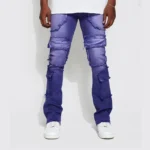 Bergamo Fray Jeans - Purple