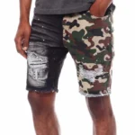 Blackout Mid LengthJean Shorts - Image 2