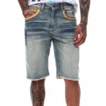 Ripped Detail Denim Shorts Jeans