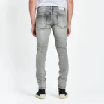 Rogue Jeans Size 32 Blue Skinny Regular Distressed Gothic Graffiti Acid Washed - Image 2