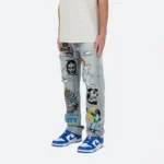 Doddle Print Jeans - Image 2