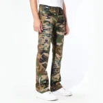 Fashion Men's Camouflage Overalls Jogging Pants Hip-hop Trousers Sweatpants jeans - Image 2
