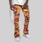 Fashion Men's Camouflage Overalls Jogging Pants Hip-hop Trousers Sweatpants jeans - Image 4