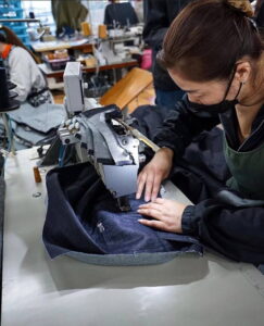 Denim-customation sewing