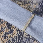 High Street Cashew Flower Digital Print Cowboy New Style Street Trendy Loose Dirty Fit Casual Pants11.5OZ - Image 9