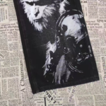 Men's denim pants full width digital printing anime series wukong - Image 4