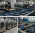 Sustainable denim washing techniques using eco-friendly ozone technology